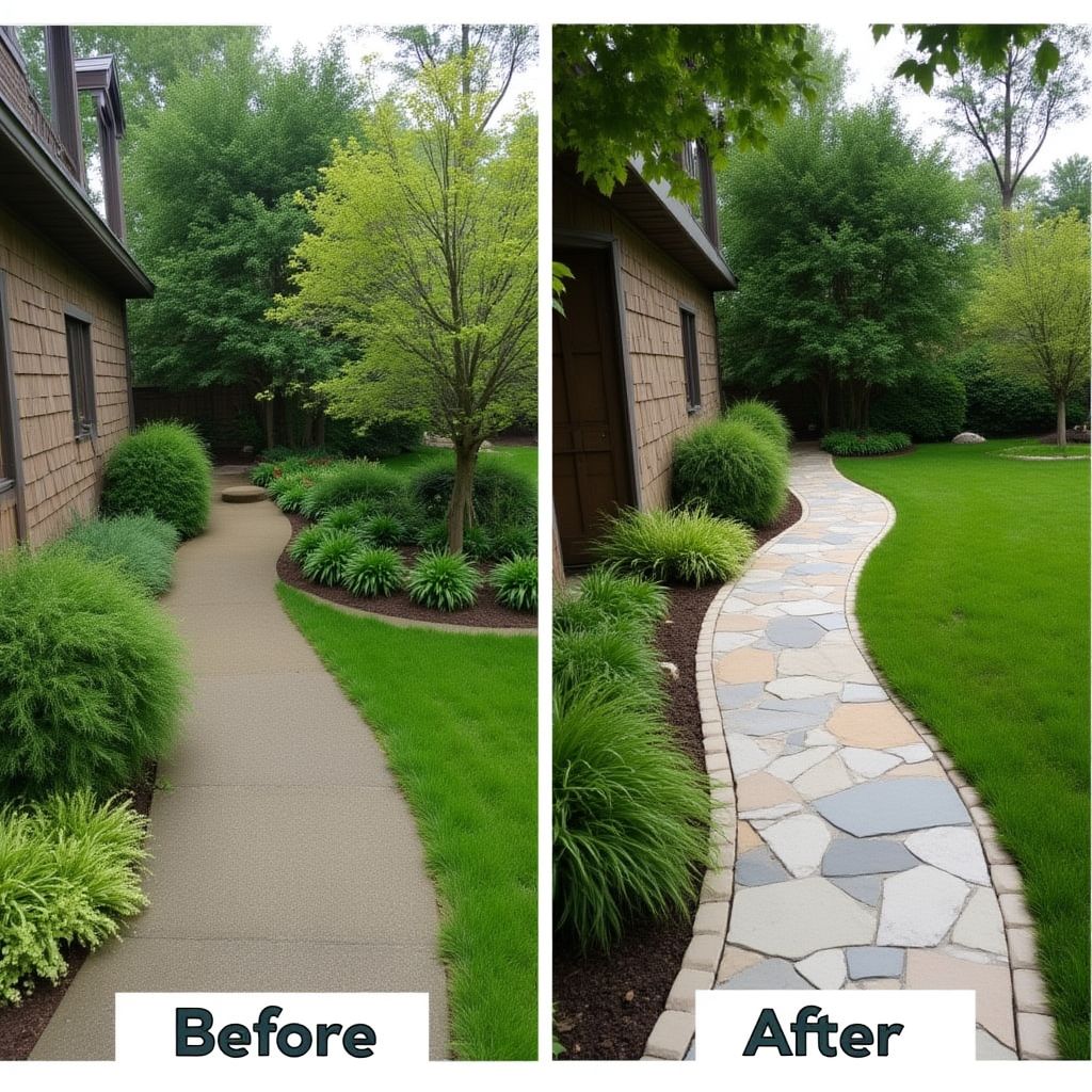 Transformation d'un jardin résidentiel à Anvers