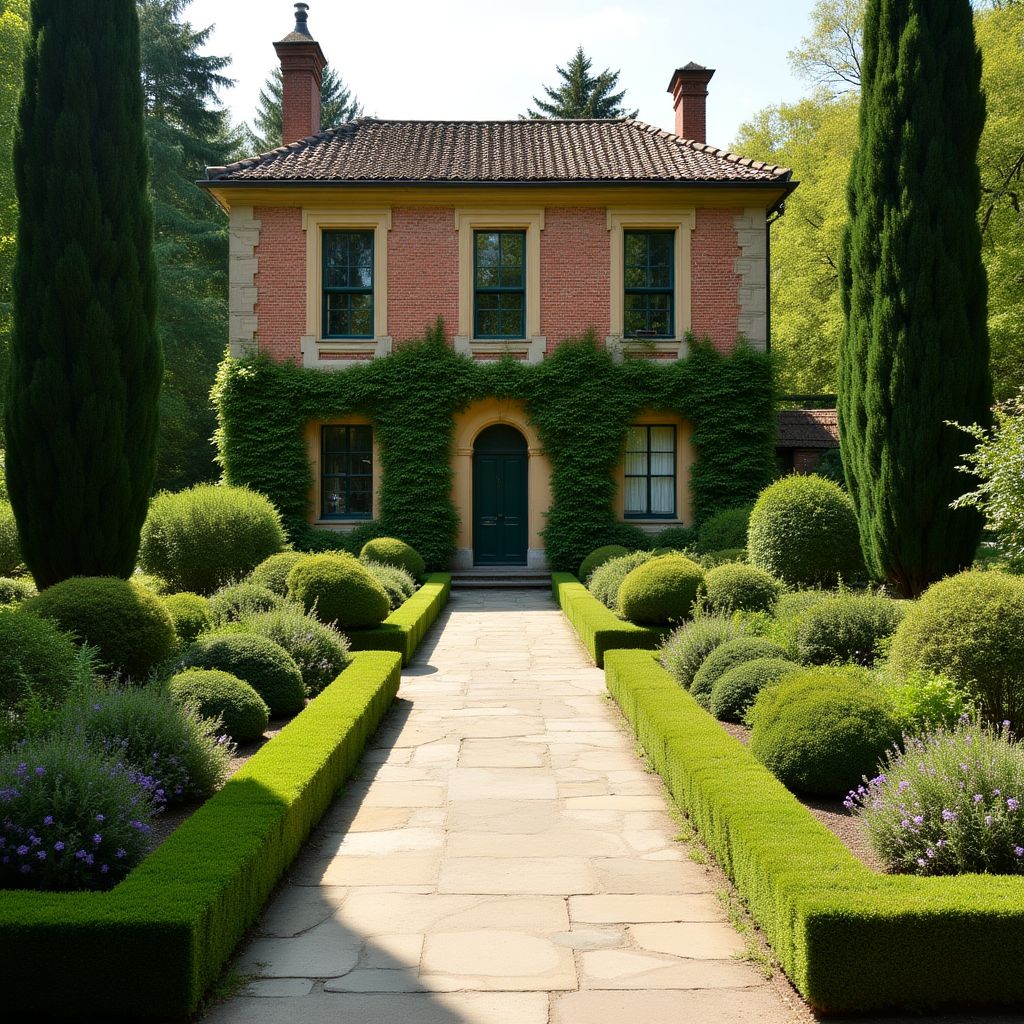 Jardin historique après restauration