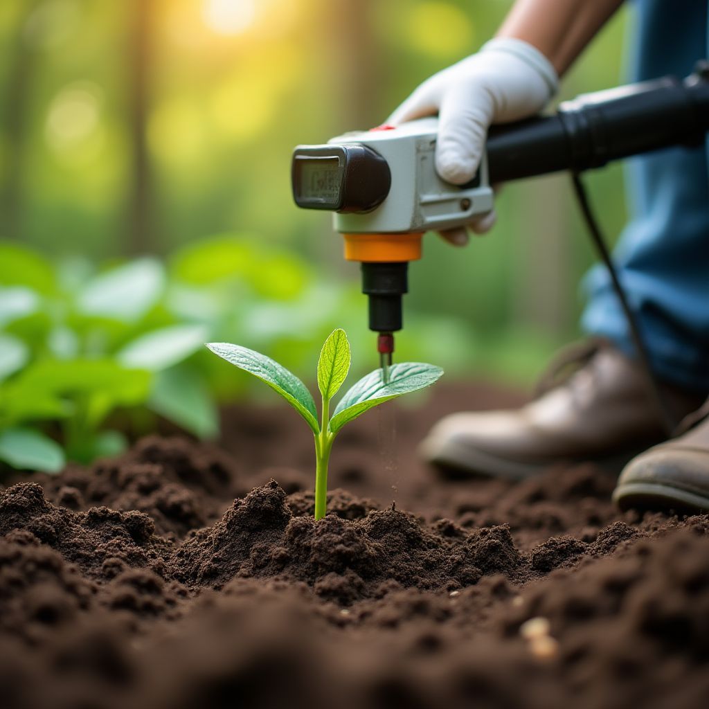 Analyse professionnelle du sol pour jardins
